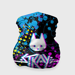 Бандана-труба Stray кот бродяга, цвет: 3D-принт