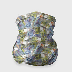 Бандана-труба Банкноты 50 и 100 Франков, цвет: 3D-принт