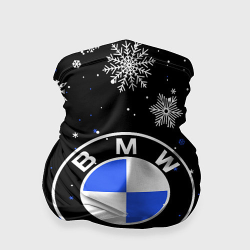 Бандана НОВОГОДНИЙ БМВ НОВЫЙ ГОД BMW / 3D-принт – фото 1
