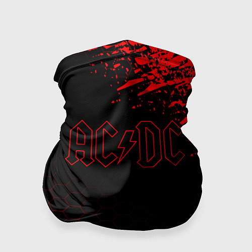 Бандана ACDC соты / 3D-принт – фото 1