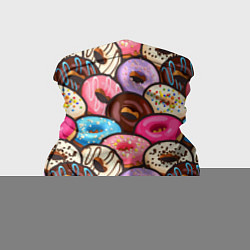 Бандана-труба Sweet donuts, цвет: 3D-принт