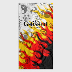 Бандана-труба Genshin Impact - Fire, цвет: 3D-принт — фото 2