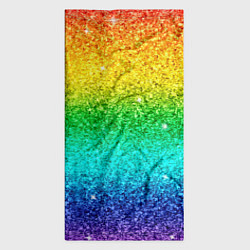 Бандана-труба Блестки радуга, цвет: 3D-принт — фото 2