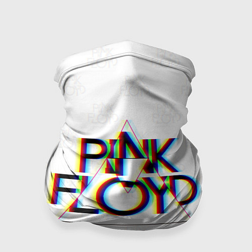 Бандана PINK FLOYD LOGO ПИНК ФЛОЙД ГЛИТЧ / 3D-принт – фото 1