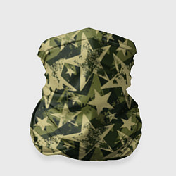 Бандана-труба Star camouflage, цвет: 3D-принт