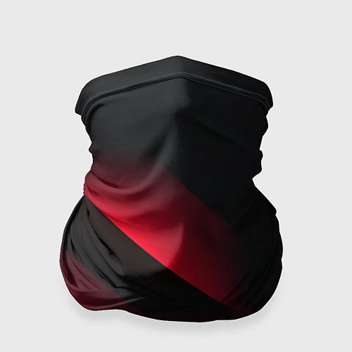 Бандана Red Fade 3D Красный градиент / 3D-принт – фото 1