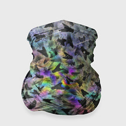 Бандана-труба Психоделические мухи, цвет: 3D-принт