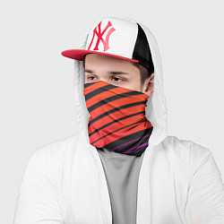 Бандана-труба Линии градиентGradient Polygon Lines, цвет: 3D-принт — фото 2