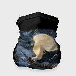Бандана-труба Ночные Хищники, цвет: 3D-принт