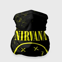 Бандана-труба NIRVANA логотипы, цвет: 3D-принт