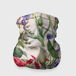 Бандана-труба Цветы Распускающиеся, цвет: 3D-принт