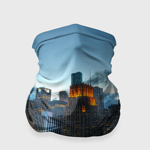 Бандана Городские будни / 3D-принт – фото 1