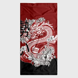 Бандана-труба Китайский Дракон Символ Добра, цвет: 3D-принт — фото 2
