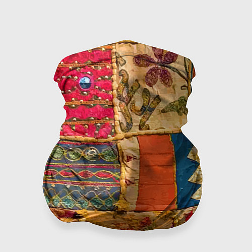 Бандана Пэчворк Лоскутное одеяло Patchwork Quilt / 3D-принт – фото 1