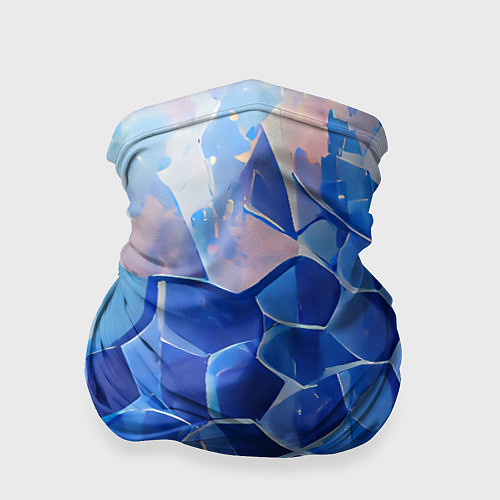 Бандана Blue scales / 3D-принт – фото 1