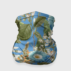 Бандана-труба Цветы Радужный Сад, цвет: 3D-принт