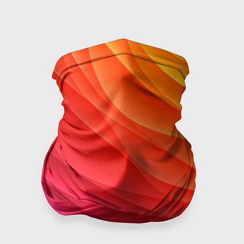 Бандана Разноцветные цифровые волны / 3D-принт – фото 1
