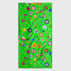 Бандана-труба TEXTURE OF MULTICOLORED FLOWERS, цвет: 3D-принт — фото 2