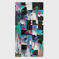 Бандана-труба Glitch Abstract squares Глитч Абстрактные квадраты, цвет: 3D-принт — фото 2