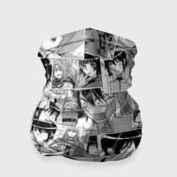 Бандана-труба Tsuki ga Michibiku Isekai Douchuu pattern, цвет: 3D-принт