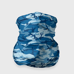 Бандана-труба Камуфляж морской, цвет: 3D-принт