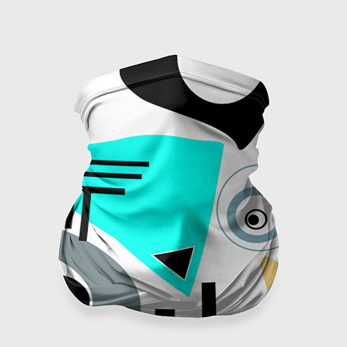 Бандана Абстрактный современный дизайн / 3D-принт – фото 1