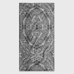 Бандана-труба Black and white oriental ornament, цвет: 3D-принт — фото 2