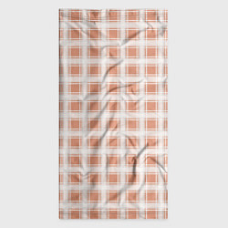 Бандана-труба Light beige plaid fashionable checkered pattern, цвет: 3D-принт — фото 2