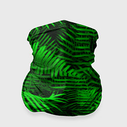 Бандана-труба Листья папоротника - текстура, цвет: 3D-принт