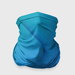 Бандана-труба Голубой градиент, цвет: 3D-принт