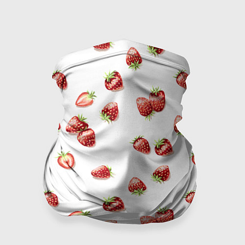 Бандана Клубничка, паттерн / 3D-принт – фото 1