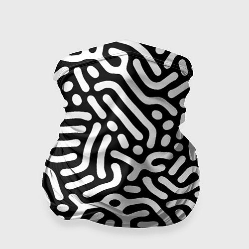 Бандана Лабиринт - паттерн / 3D-принт – фото 1