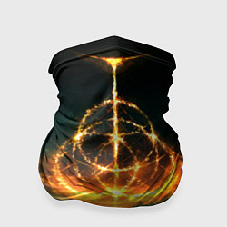 Бандана-труба Elden ring art пламя, цвет: 3D-принт