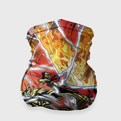 Бандана-труба Граффити - комикс, цвет: 3D-принт
