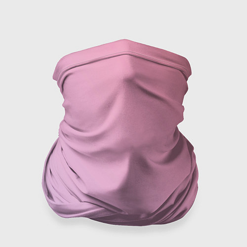 Бандана Градиент - розовая пастель / 3D-принт – фото 1