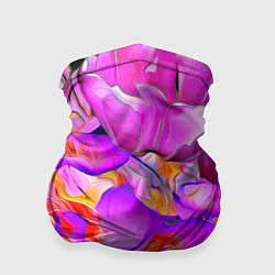 Бандана-труба Flower Illusion, цвет: 3D-принт