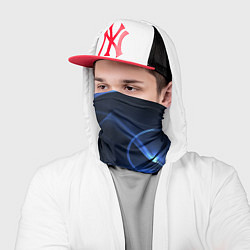 Бандана-труба Свечение - абстракция, цвет: 3D-принт — фото 2