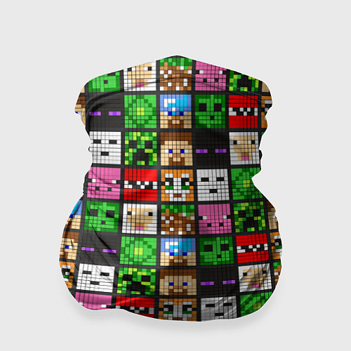 Бандана Minecraft - characters / 3D-принт – фото 1