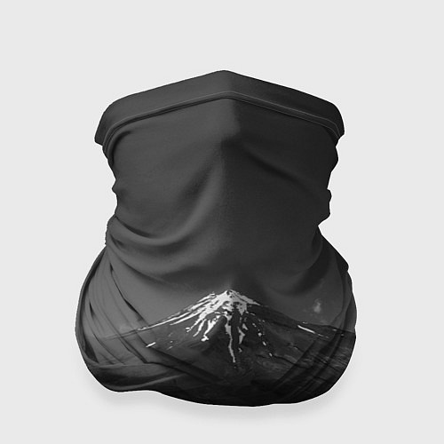 Бандана Тёмные горы и озеро / 3D-принт – фото 1