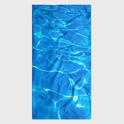 Бандана-труба Абстрактные волны бассейна - текстура, цвет: 3D-принт — фото 2