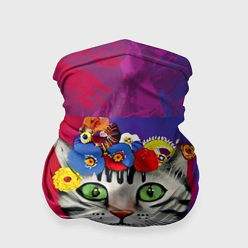Бандана Кошка Фриды Кало из нейросети / 3D-принт – фото 1