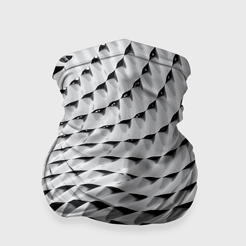 Бандана Металлическая абстрактная броня / 3D-принт – фото 1