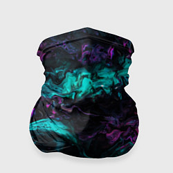 Бандана-труба Неоновые Коралы, цвет: 3D-принт