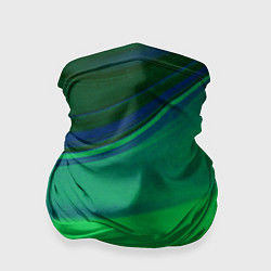 Бандана Зелёно-синий песок и блёстки