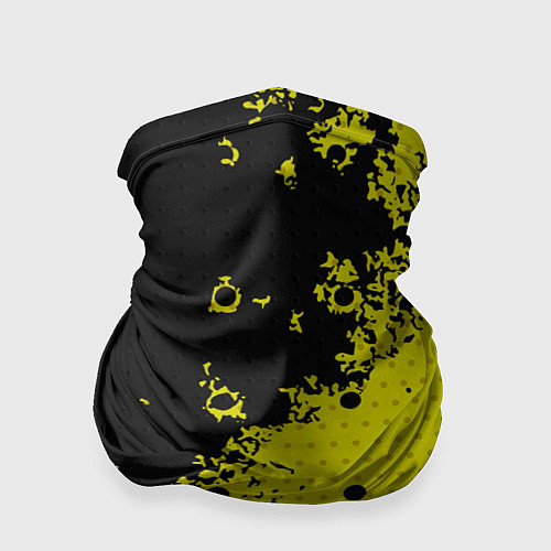 Бандана Black & Yellow / 3D-принт – фото 1