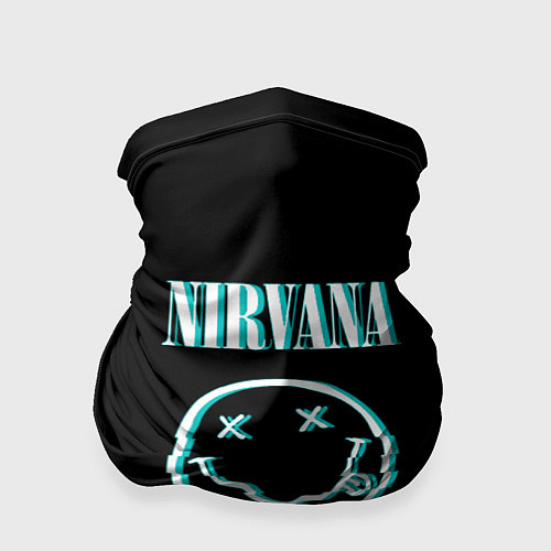 Бандана Nirvana неон / 3D-принт – фото 1