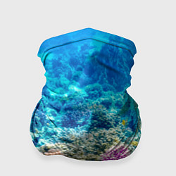 Бандана-труба Дно морское, цвет: 3D-принт