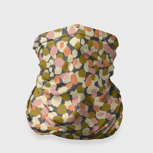 Бандана Оливье салат, абстрактный паттерн / 3D-принт – фото 1