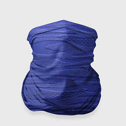Бандана-труба Текстура машинной вязки шерстью, цвет: 3D-принт