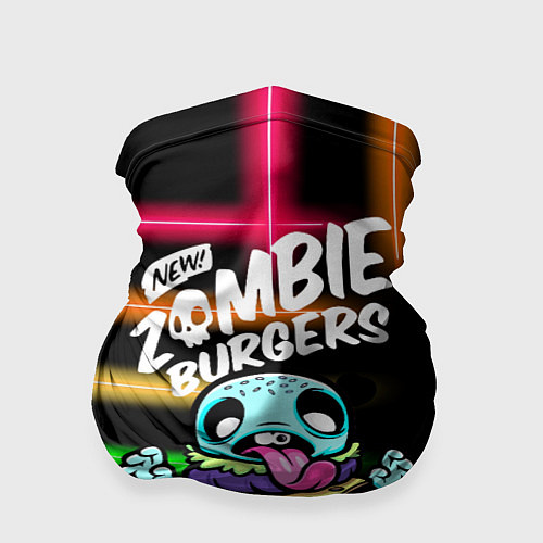 Бандана Zombie burgers - Pop Art / 3D-принт – фото 1